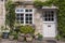 Traditional and typical cottages of Painswick known as the Queen of the Cotswolds.