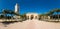 Traditional and typical moroccan architectural details. Mosque in Kenitra, Morocco, Africa