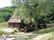 Traditional Ukrainian wooden houses