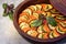 Traditional vegetable ratatouille.