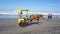 traditional vehicles on the beach