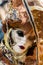 Traditional venetian carnival mask