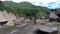 The traditional village of Bena on the island of Flores, a traditional house with a roof made of grass