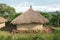 Traditional village near Rwenzori Mountains