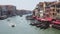 Traditional Water Taxi on Grand Canal, Venice