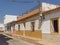 Traditional white painted houses in a Spanish village