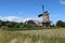 Traditional Windmill in Friesland, the Netherlands