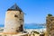 Traditional windmill hill on island Mykonos, Greece