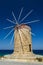 Traditional Windmill at Mandraki Harbour, Rhodes