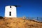 Traditional windmill in Tripodes Vivlos village on Naxos island