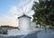 Traditional windmills in Alacati, Izmir province