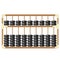 Traditional wooden abacus on white background vector