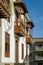 Traditional wooden balcony at Tenerife