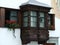 Traditional wooden decorative balconies in the town of St. Gallen