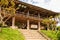 Traditional wooden facade of the korean Byeongsan Seowon Confucian Academy, UNESCO World Heritage. Andong, South Korea, Asia