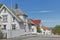 Traditional wooden houses in Gamle, which is a historic area of the city of Stavanger in Rogaland, Norway