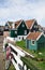 Traditional wooden houses in Marken, Netherlands