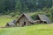 Traditional wooden huts