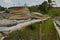 Traditional wooven bamboo  used for drying flour