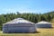 Traditional yurts in Mongolia