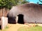 Traditional Zulu straw huts rondavels. South Africa.