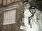 Traditionals window and lantern on jewish neighborhood in Hervas, Spain