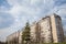 Traditionnal communist housing in the suburb of Belgrade, in New Belgrade. These kind of high rises are symbols of brutalism