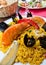 Traditionnal spanish food paella