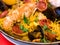 Traditionnal spanish food paella