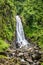 Trafalgar falls, famous waterfall in Dominica, Caribbean