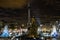 Trafalgar Square, London, England, UK, at night