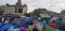 Trafalgar Square occupied by Extinction Rebellion