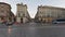 Traffic in the centre of Torino, Italy, on January 16, 2016 - Timelapse Video