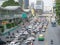 Traffic conditions on Ratchaprasong Road