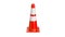 Traffic cone barrier stop sign