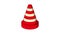 Traffic cone icon animation