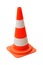 Traffic cone isolated