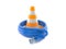 Traffic cone with network cable