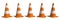 Traffic Cones Barrier Road Alert