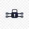 traffic encryption transparent icon. traffic encryption symbol d