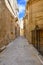 Traffic free street in Mdina