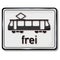 Traffic free for trams