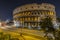 Traffic in front of Colosseum in Rome