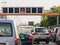 Traffic jam after accident on highway, Vienna, Austria