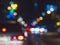 Traffic jam Blur Cars Light Bokeh background