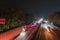 Traffic jam on the motorway