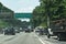 Traffic Jam on the Schuylkill Expressway (I-76) Near the Mann Music Center in Fairmount Park
