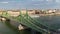 Traffic at the Liberty Bridge in Budapest
