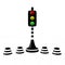 Traffic light, 3D
