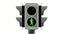 Traffic Light Man Walking Retro 2D Animation